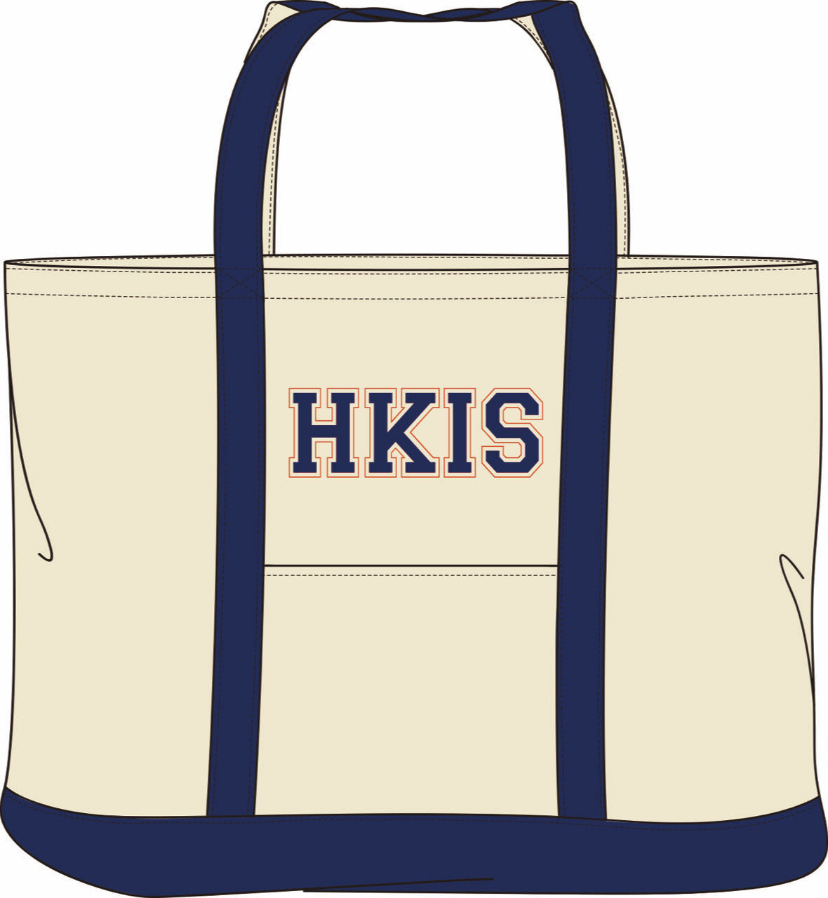 Canvas Zip Tote Bag