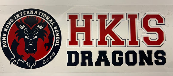 HKIS Window Decal Sticker