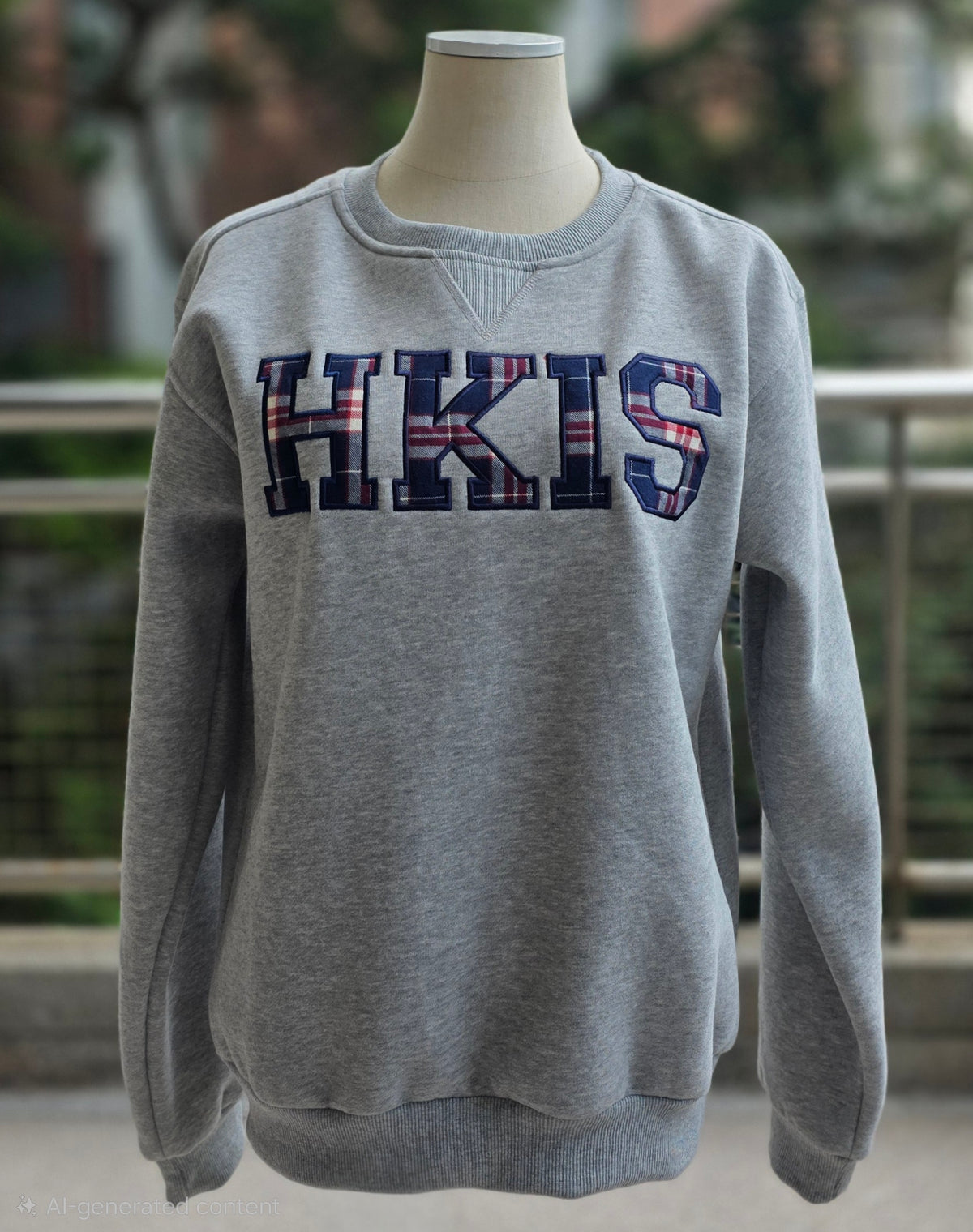 Crewneck Sweatshirt - Plaid